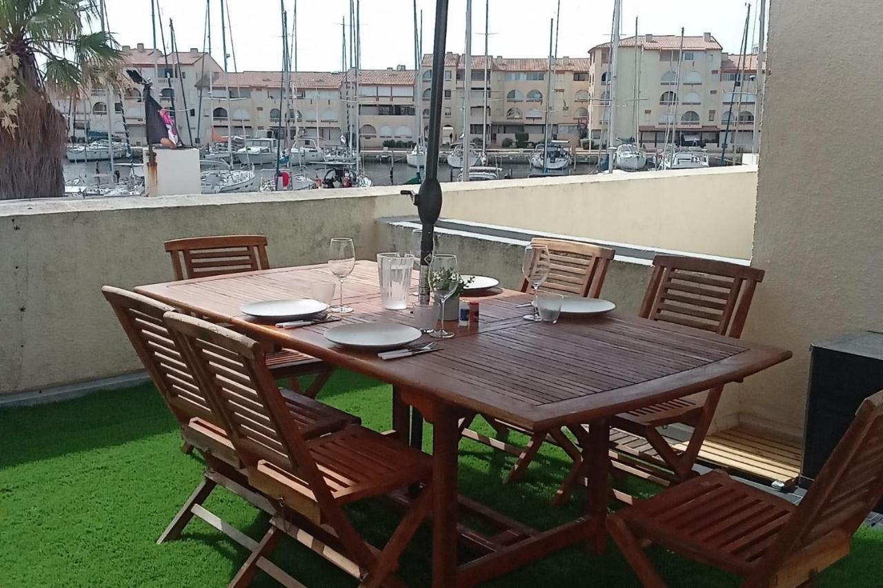 6/7 Pers Sur Le Port A 10Mn A Pieds De La Plage Leucate Bagian luar foto